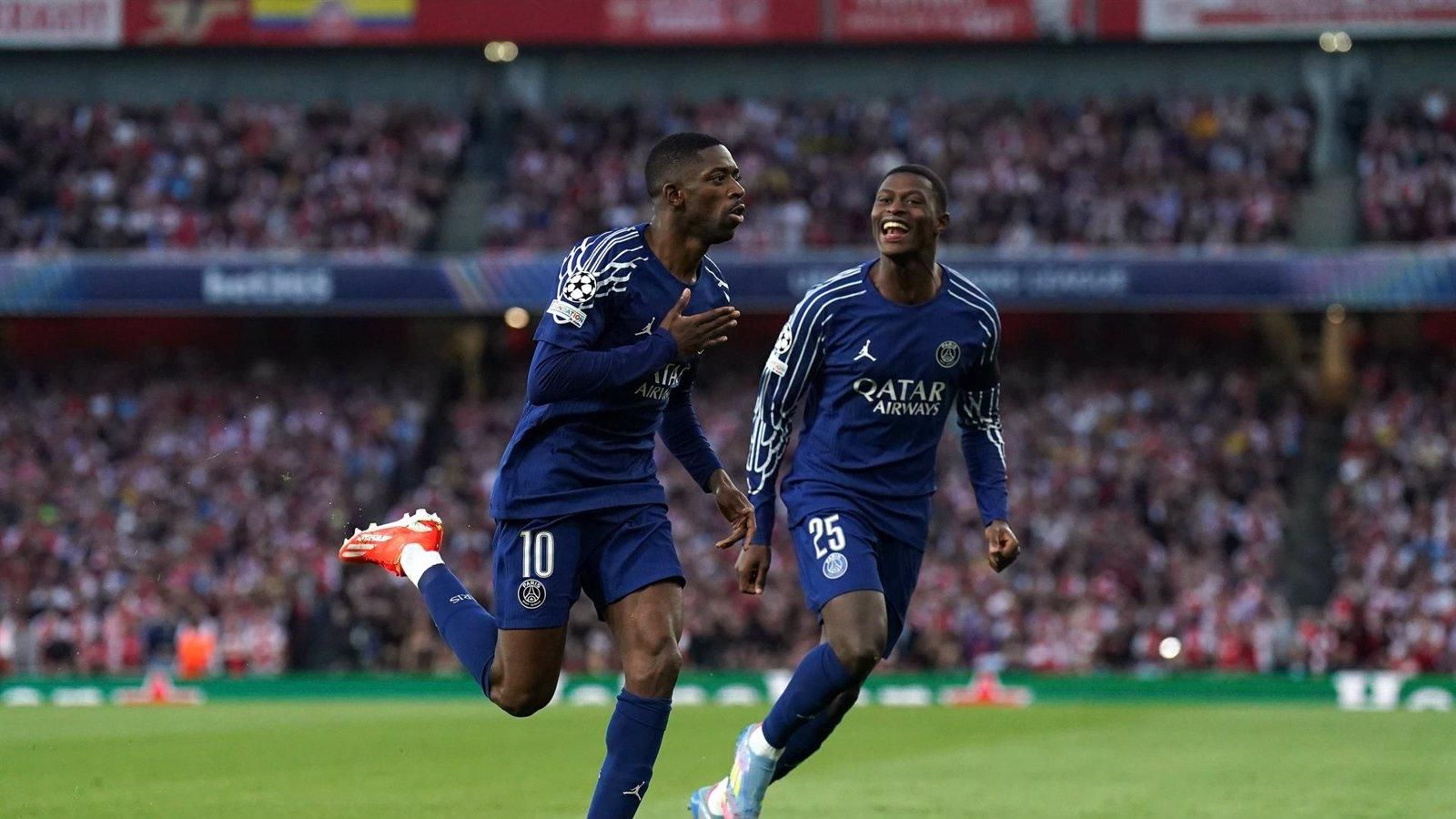 El PSG vence al Arsenal por 1-0 en el encuentro disputado en Londres