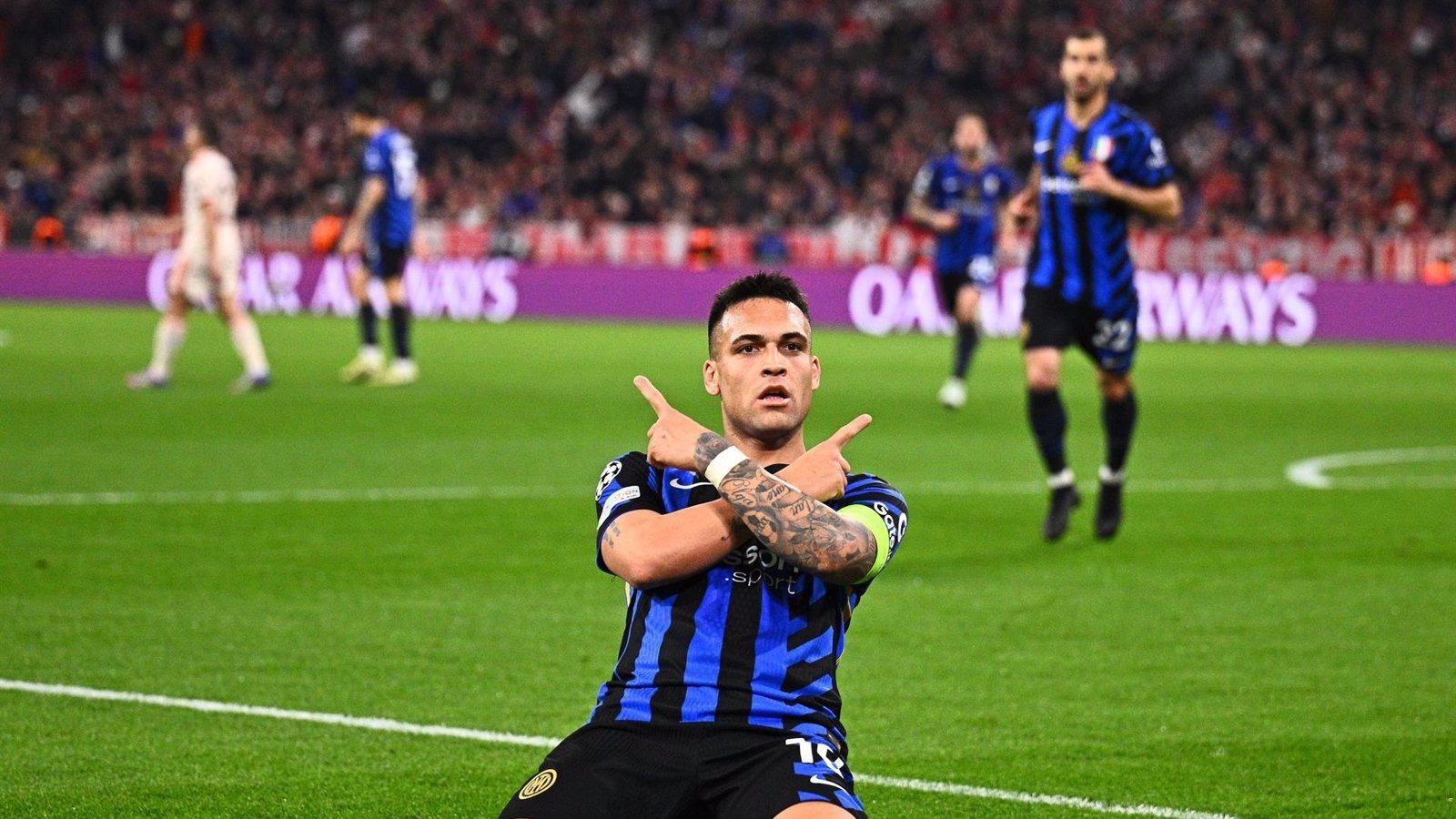 Inter de Milán vence 2-1 al Bayern Múnich en emocionante encuentro