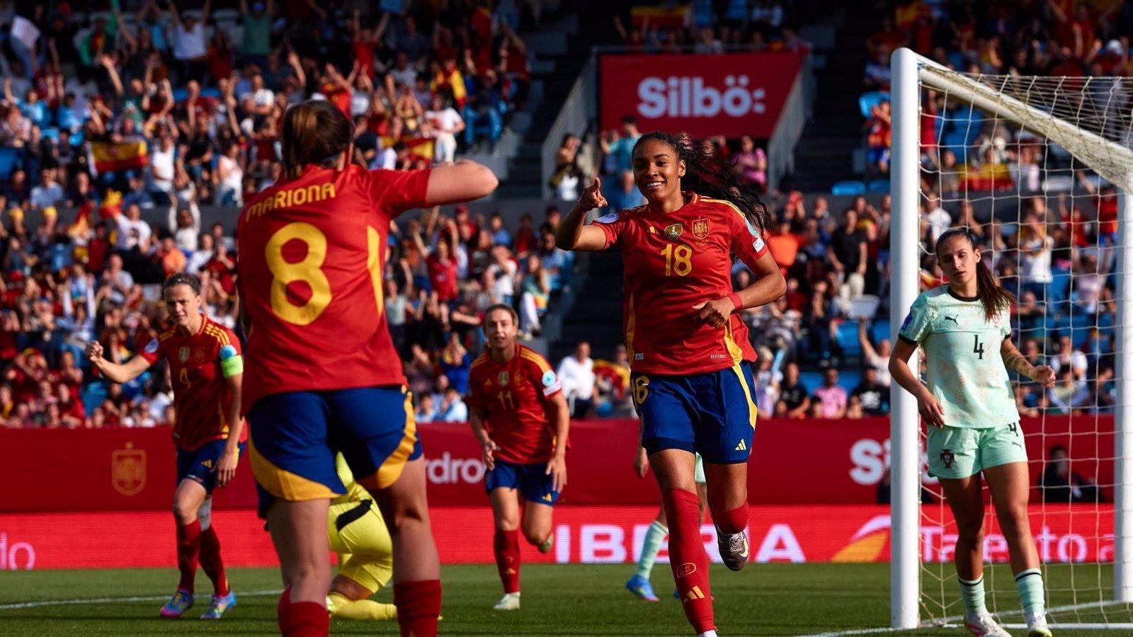 Salma Paralluelo afirma que el equipo mantiene intacta su ilusión