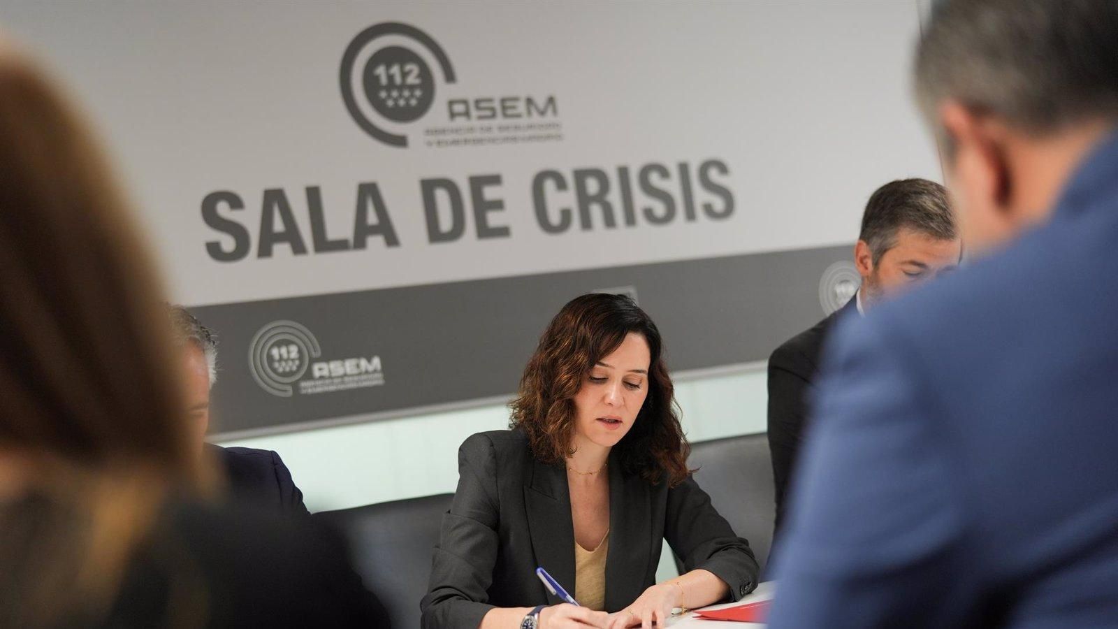 Ayuso destaca la respuesta ejemplar de Madrid ante el apagón y el funcionamiento de las infraestructuras críticas