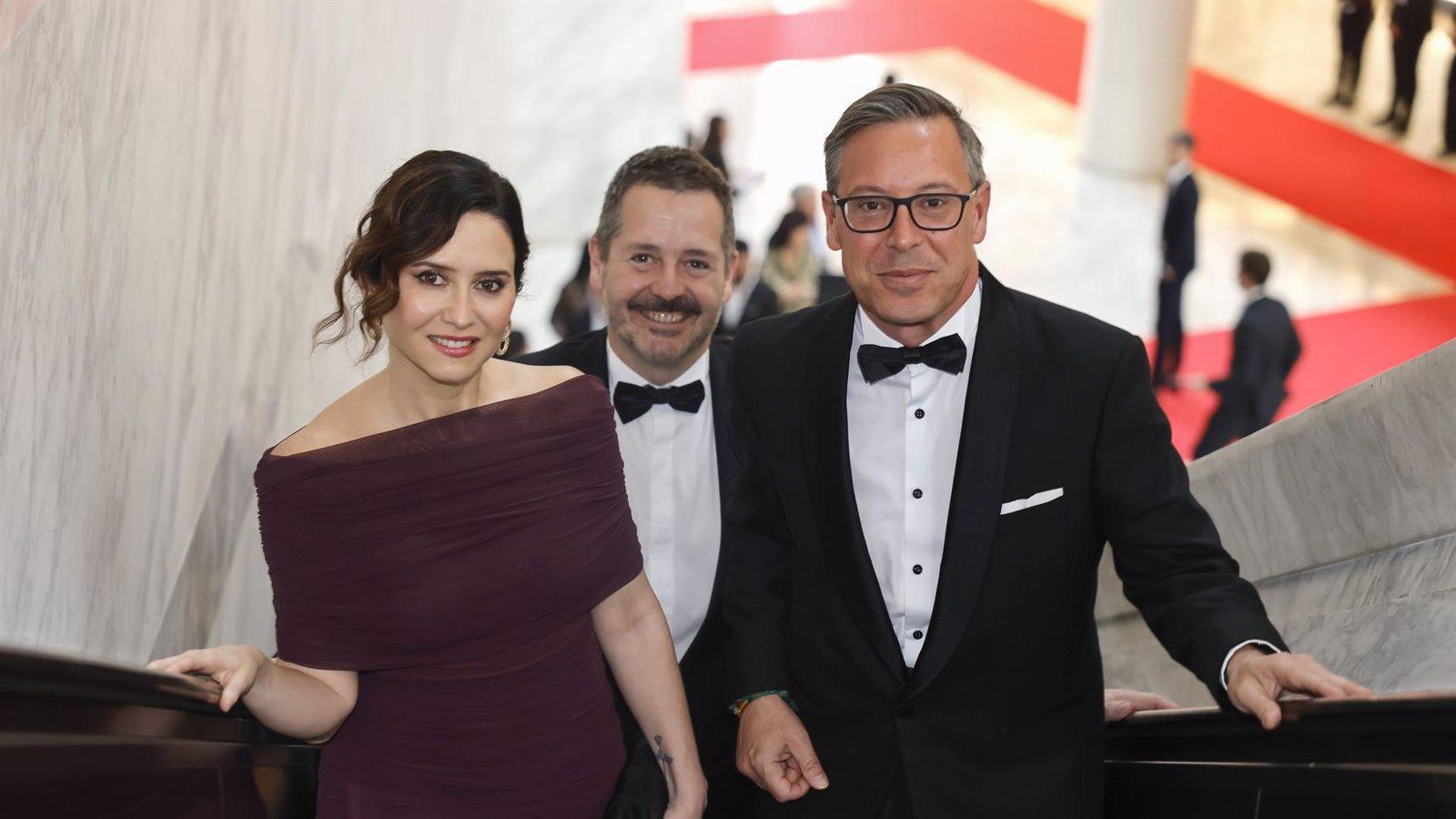 Ayuso celebra en los Premios Platino el papel de Madrid como "la plaza mayor" del cine iberoamericano