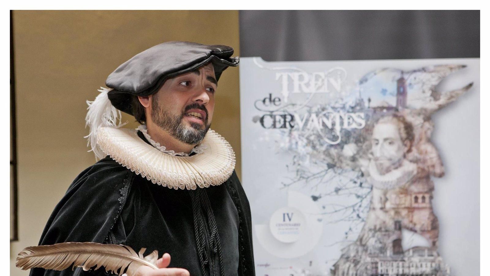 El Tren de Cervantes regresa con visitas teatrales para descubrir la vida del autor de 'El Quijote'