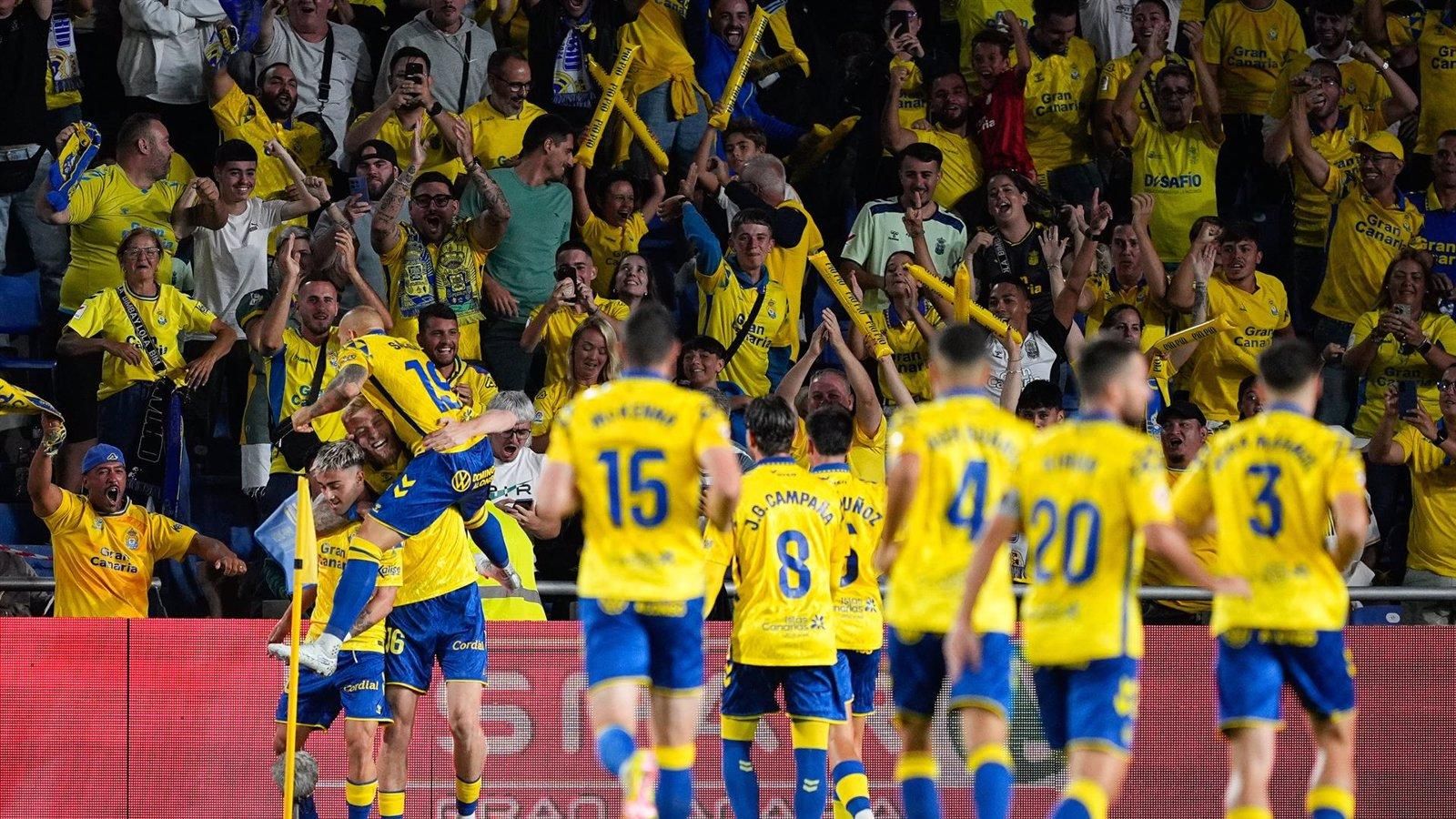 UD Las Palmas sorprende al Atlético de Madrid con victoria 1-0 en casa