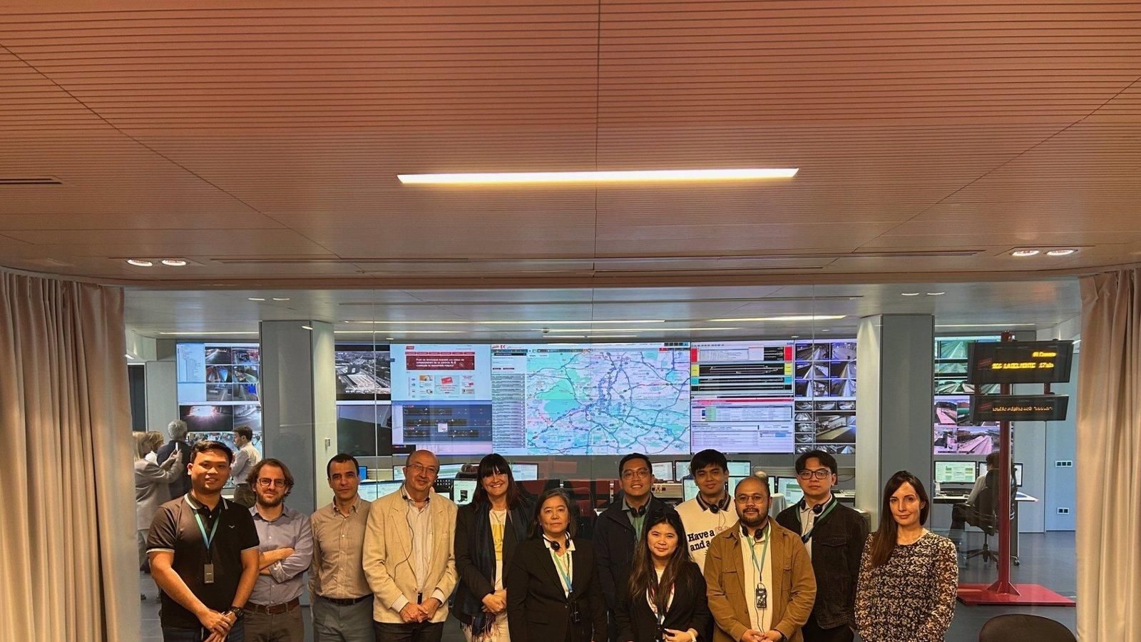 Aumenta el interés internacional por el transporte madrileño con 89 visitas en 2024