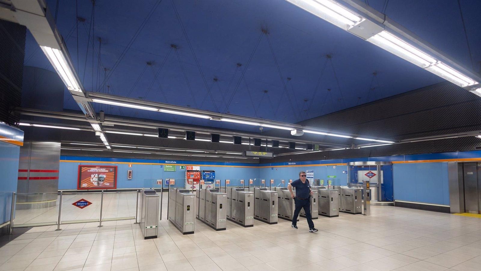 El Metro corta la línea 7 entre San Blas y Cartagena por obras desde el jueves hasta el domingo
