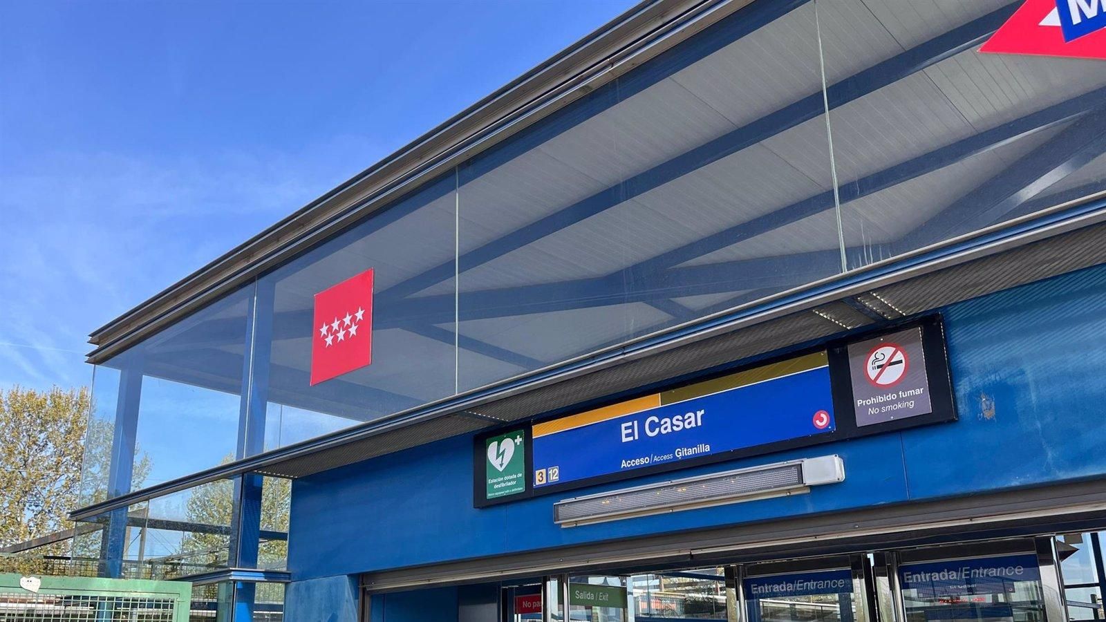 El Metro de Madrid estrena la parada de El Casar como nuevo final de la Línea 3
