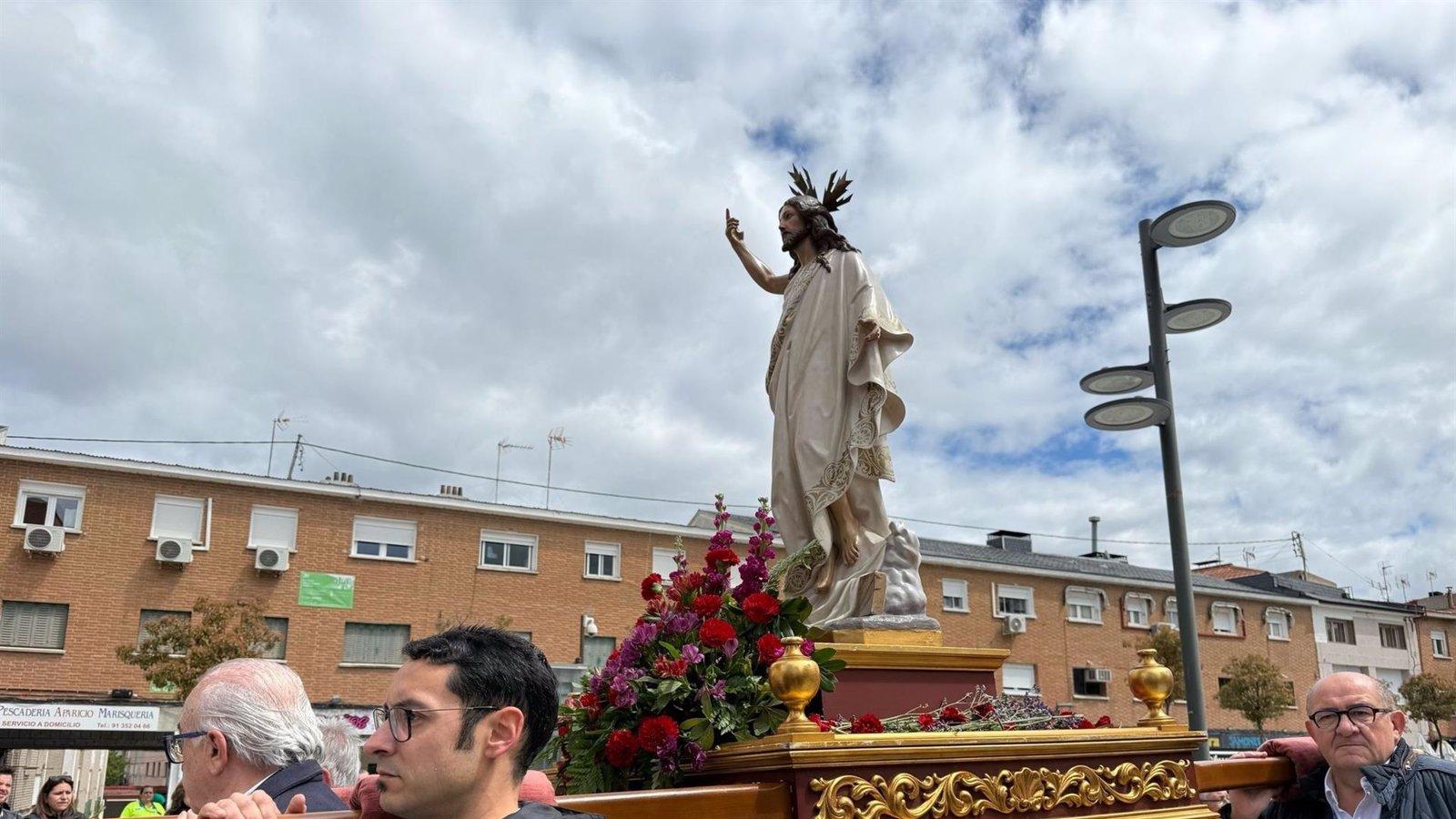 El encuentro en Pozuelo cierra las celebraciones de la Semana Santa en el Domingo de Resurrección