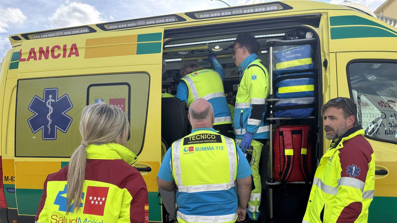 Un hombre de 67 años herido grave tras ser apuñalado en Collado Villalba