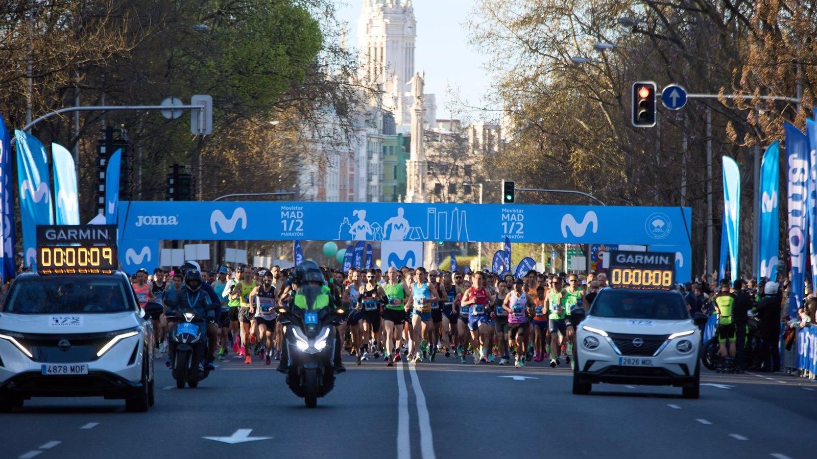 Dos corredores están en estado grave tras unas paradas cardiorrespiratorias en la Media Maratón