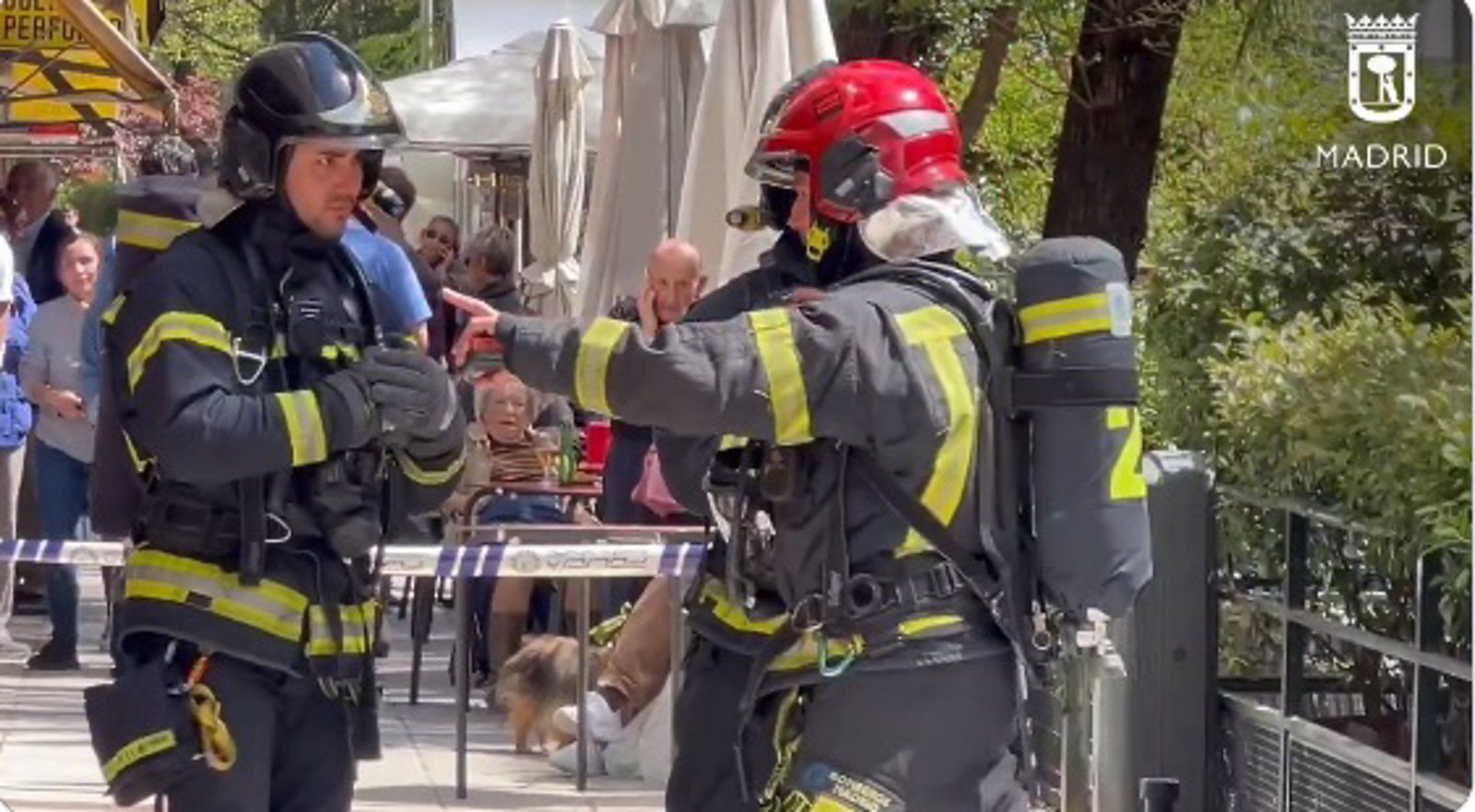 Un incendio en una casa en obras en el barrio de la Concepción deja tres intoxicados leves