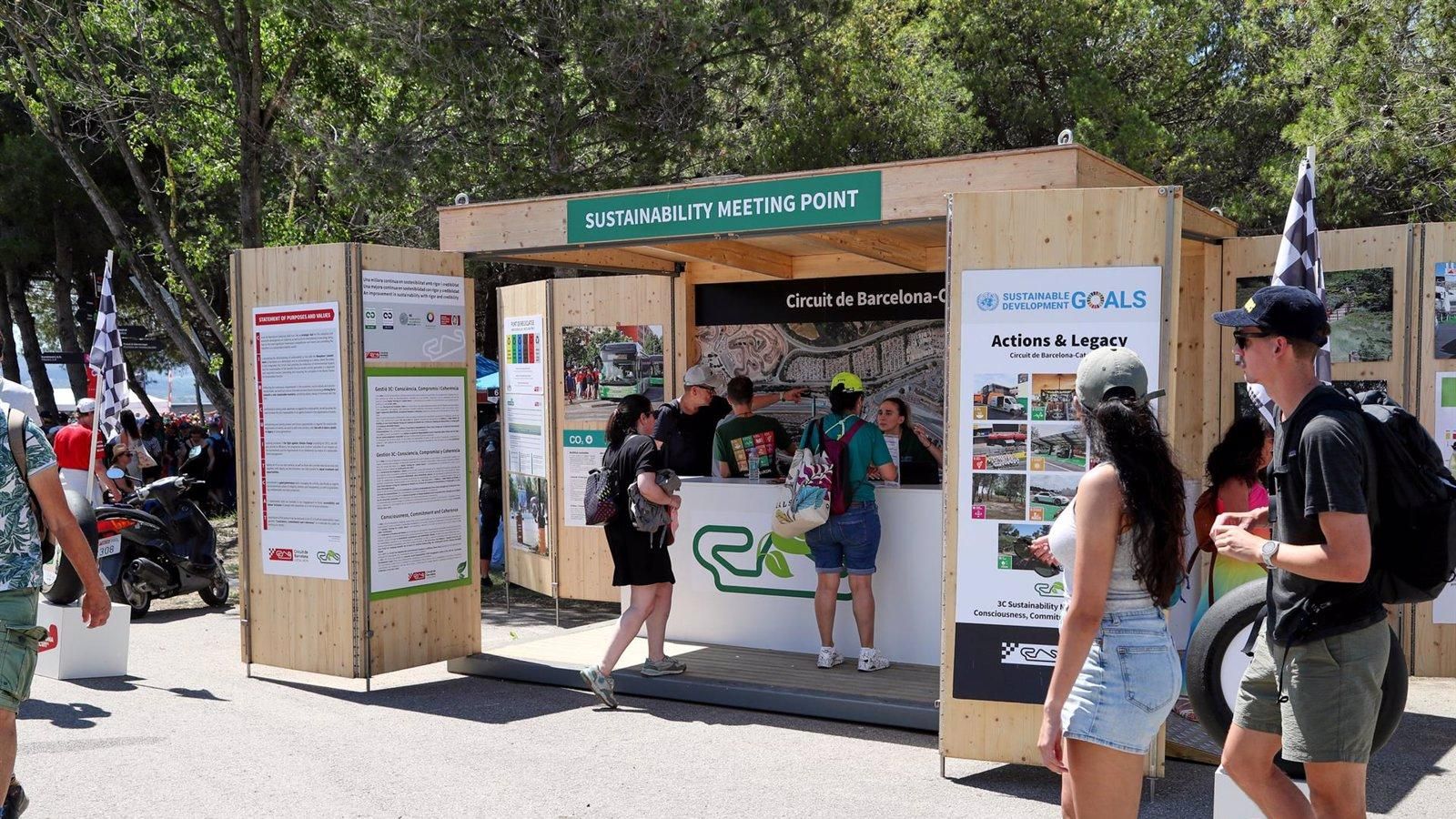 El GP de España en Barcelona-Catalunya mantiene su compromiso con la sostenibilidad ambiental