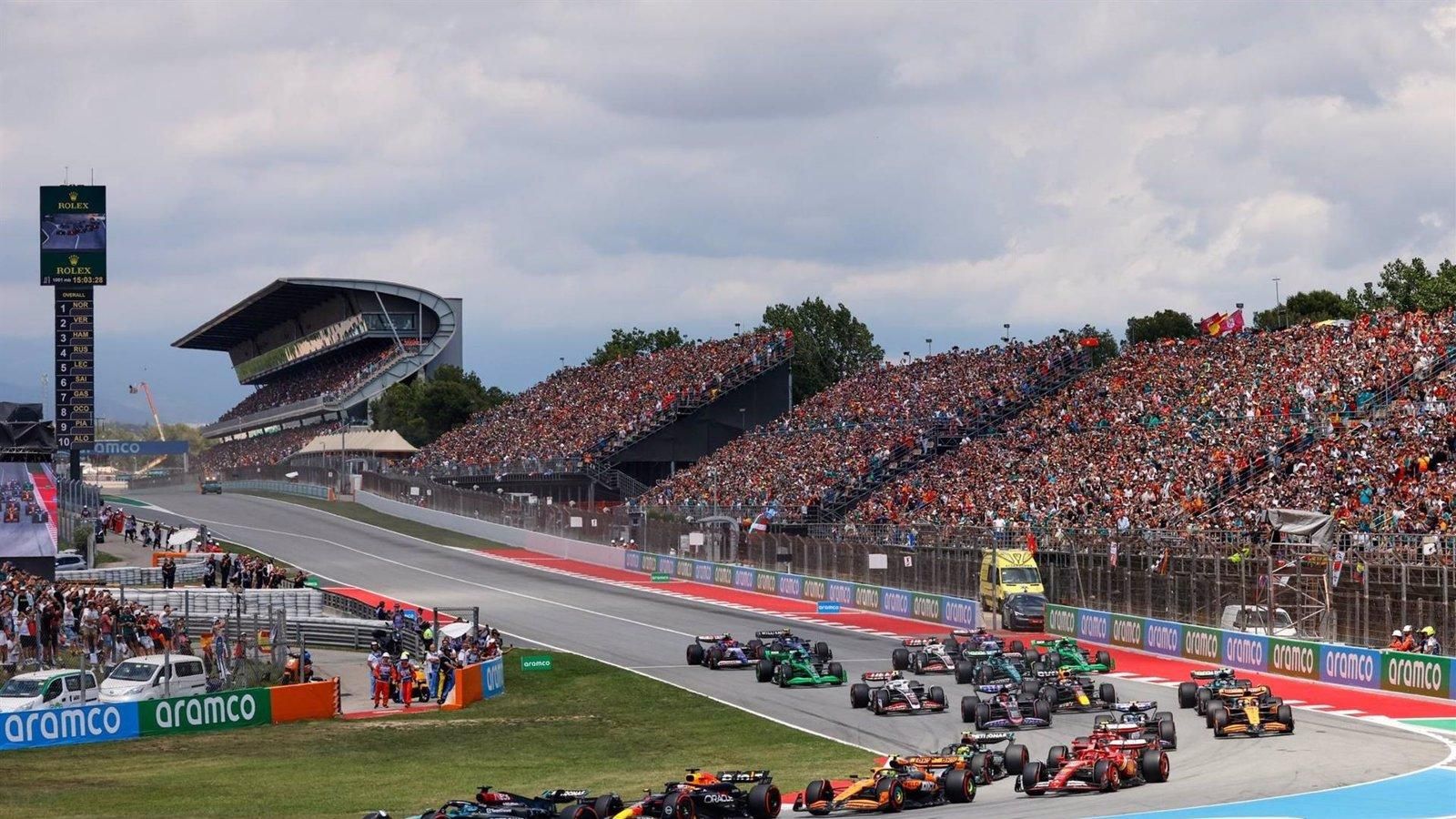 Mediaset España y DAZN renuevan su acuerdo para emitir el Gran Premio de España de Fórmula 1