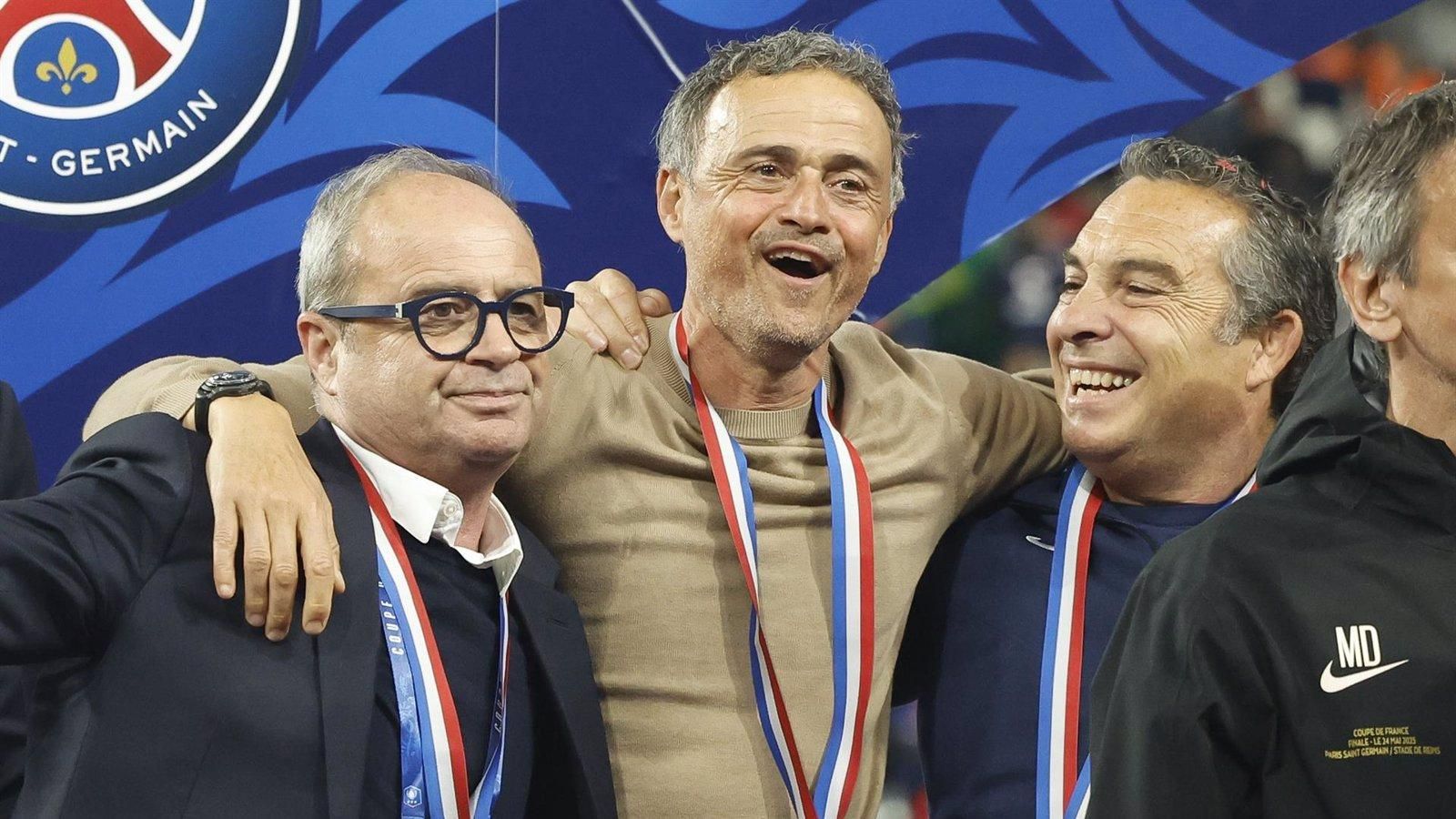 Luis Enrique aspira a igualar los logros de Guardiola con un triplete en Francia