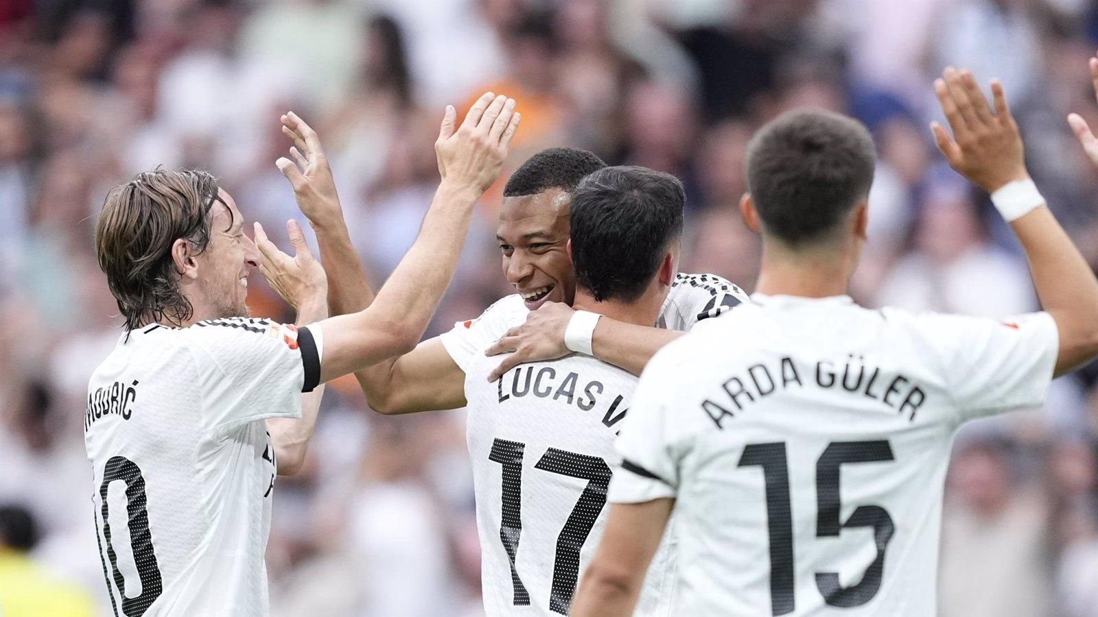 El Real Madrid vence 2-0 a la Real Sociedad en partido oficial