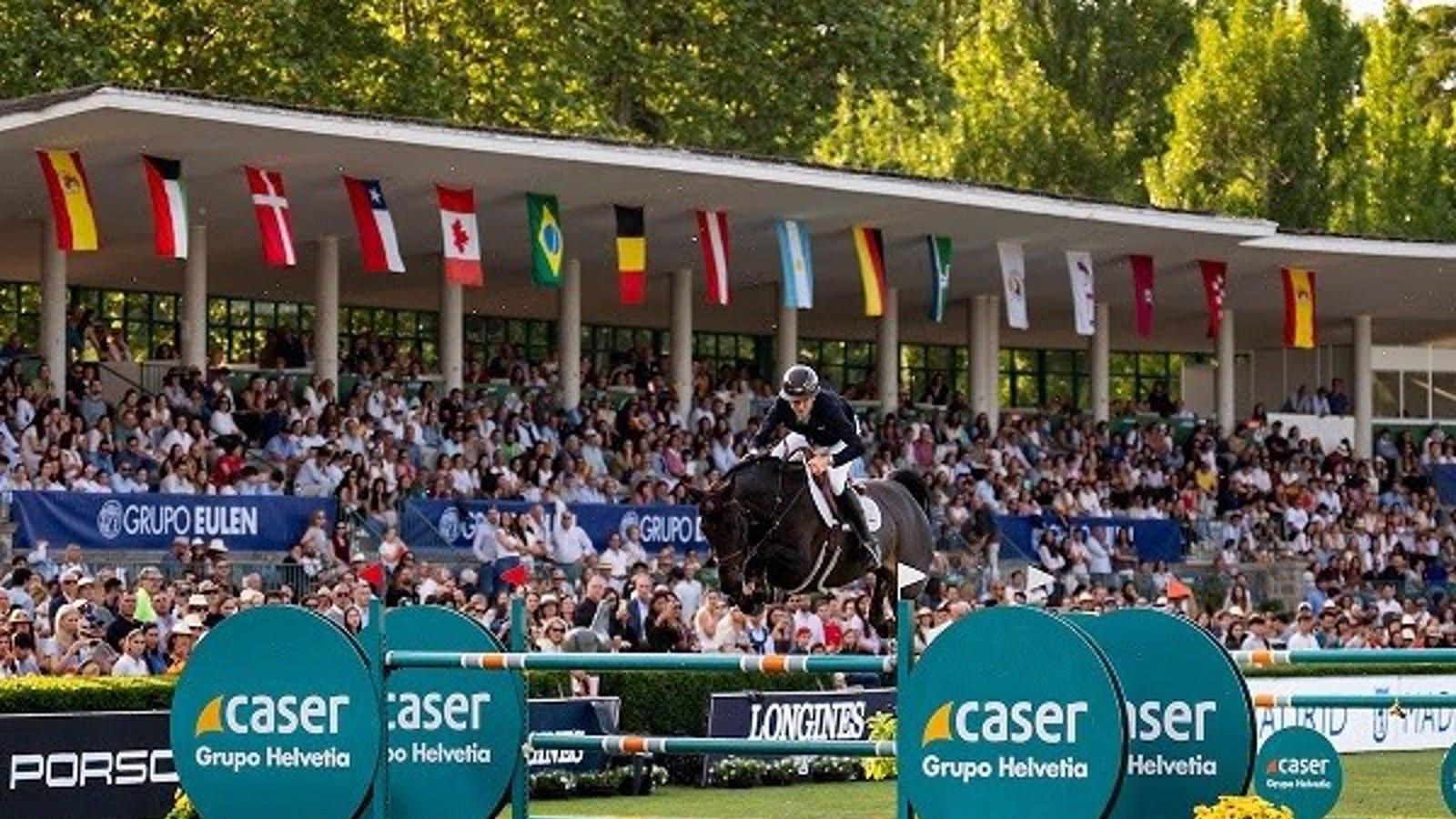 Katrin Eckerman gana la Copa de SM el Rey en el LGCT CSI 5* de Madrid