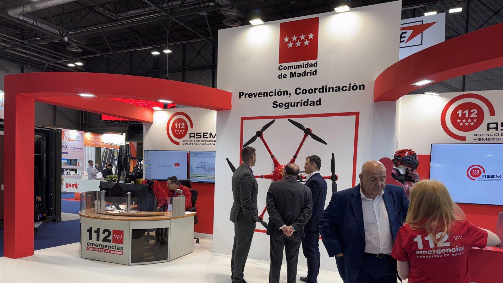 La Comunidad de Madrid duplica los drones de los bomberos y refuerza su equipo para siniestros complejos