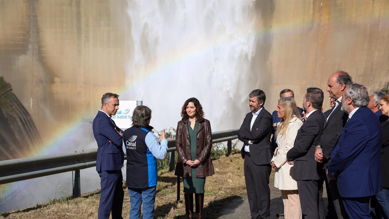 Récord histórico de agua acumulada en los 13 embalses de la Comunidad de Madrid