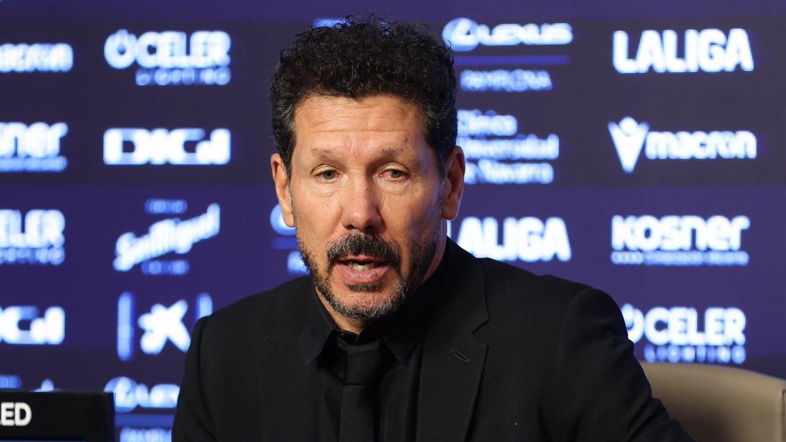  Simeone: "No estoy encontrando la motivación para que tengan un mejor partido fuera de casa"