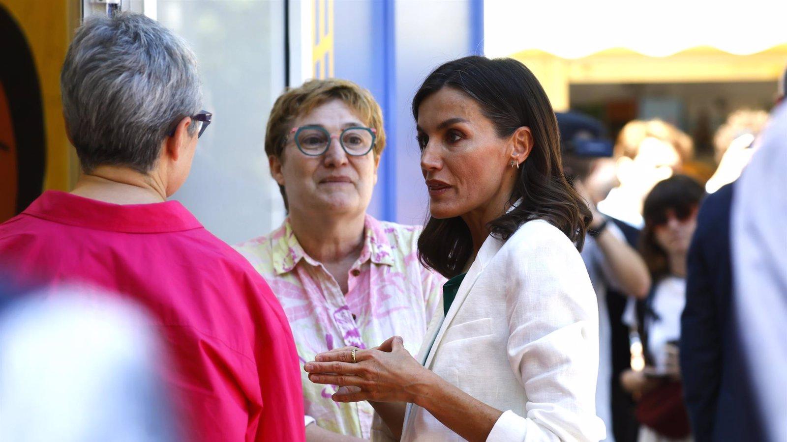 Letizia inaugura una Feria del Libro de Madrid marcada por el influjo de Nueva York