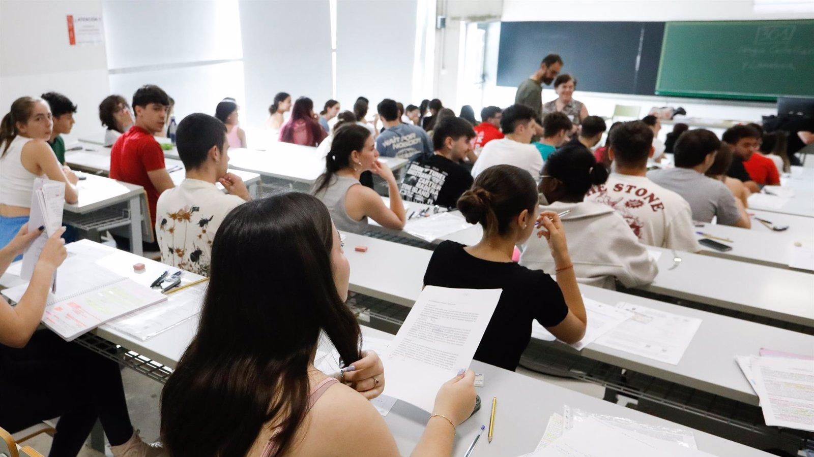 El 95,16% de los alumnos madrileños aprueban las pruebas de acceso a la universidad