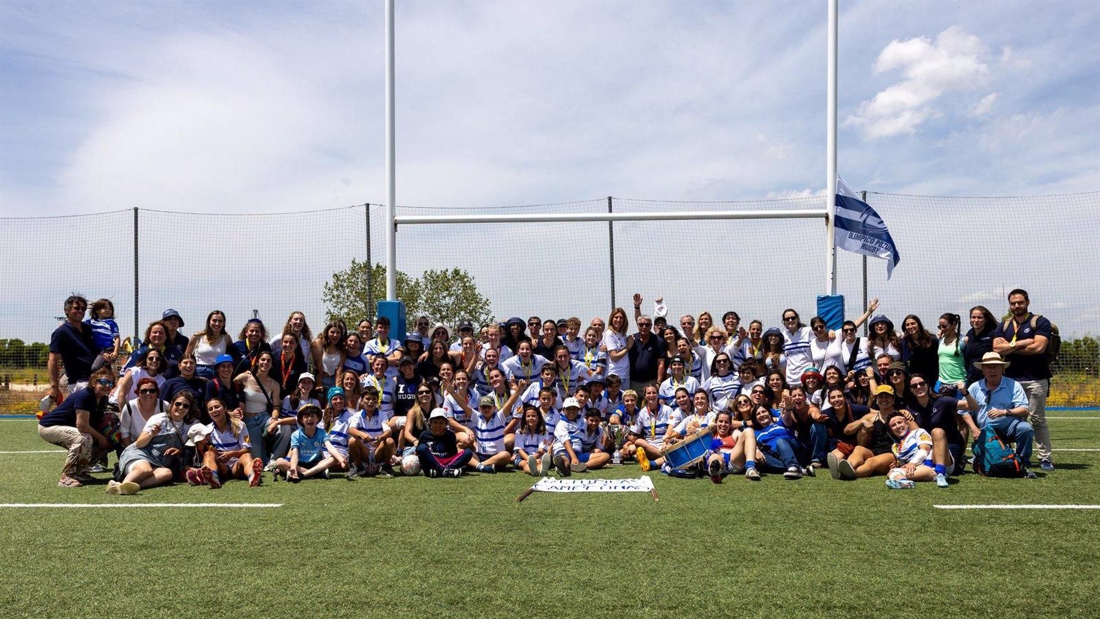 El Olímpico de Pozuelo asciende a la máxima categoría del rugby femenino tras vencer al Éibar Rugby Taldea