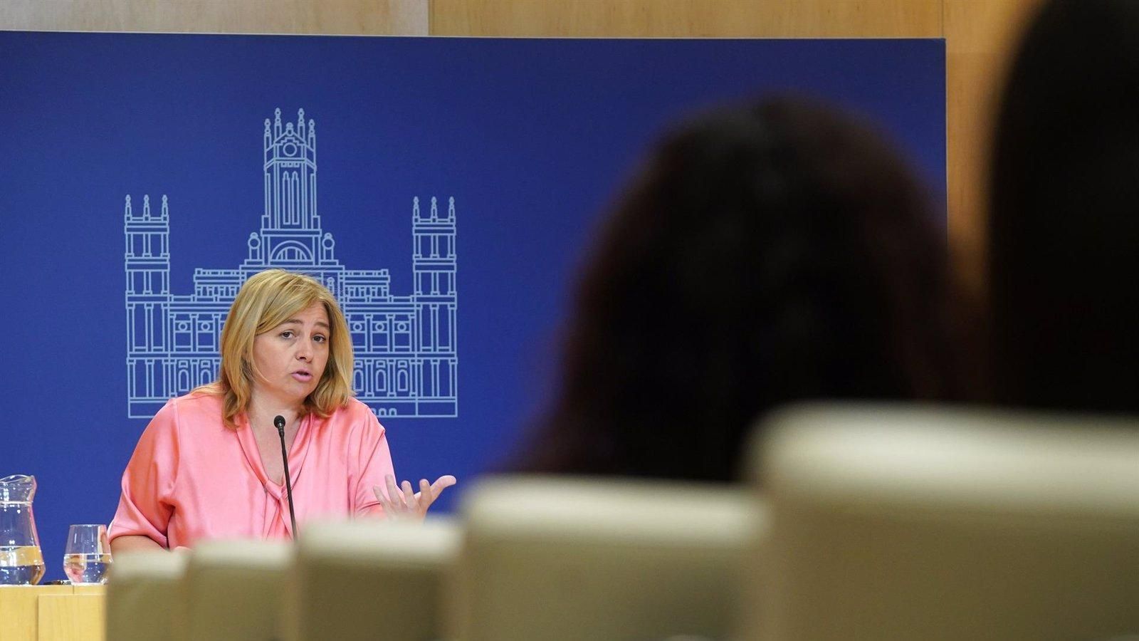 Inma Sanz acusa a la izquierda de cruzar las líneas rojas con sus críticas al accidente policial