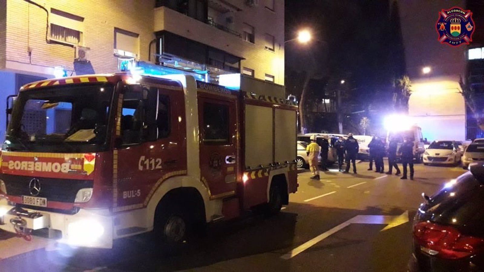 Controlado un incendio en una empresa de gestión de residuos en Alcorcón
