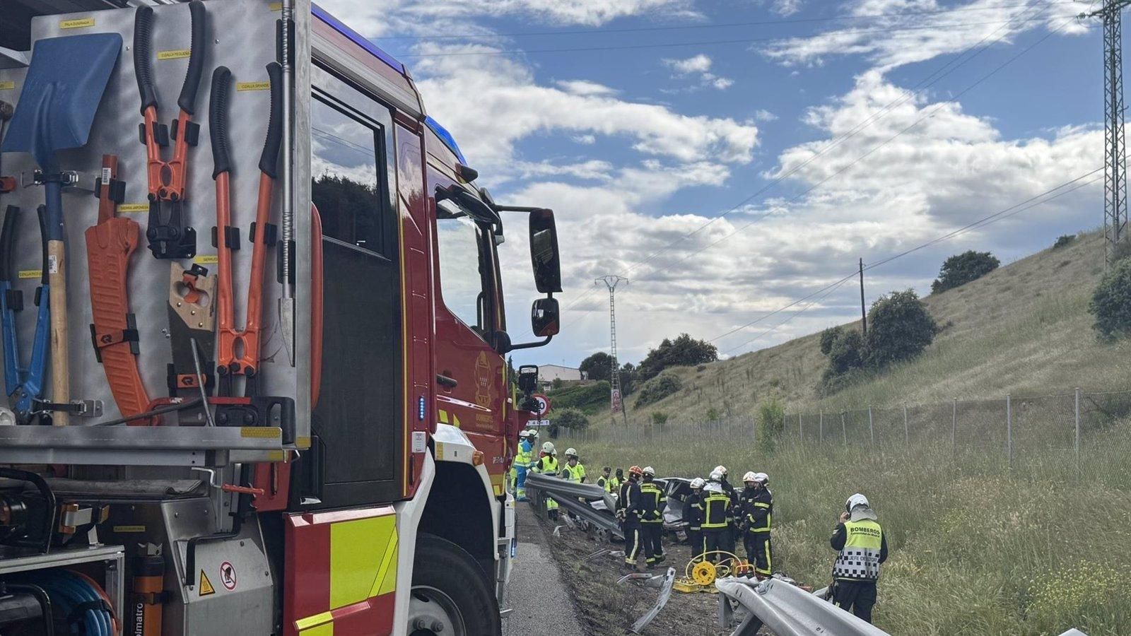 Un accidente de tráfico en El Molar causa la muerte de una mujer de 50 años