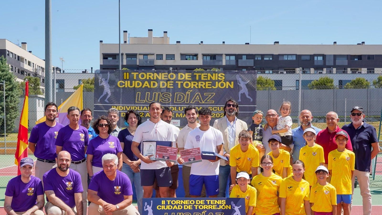 Torrejón acoge el II Open Nacional de Tenis Luis Díaz con 48 jugadores en competición