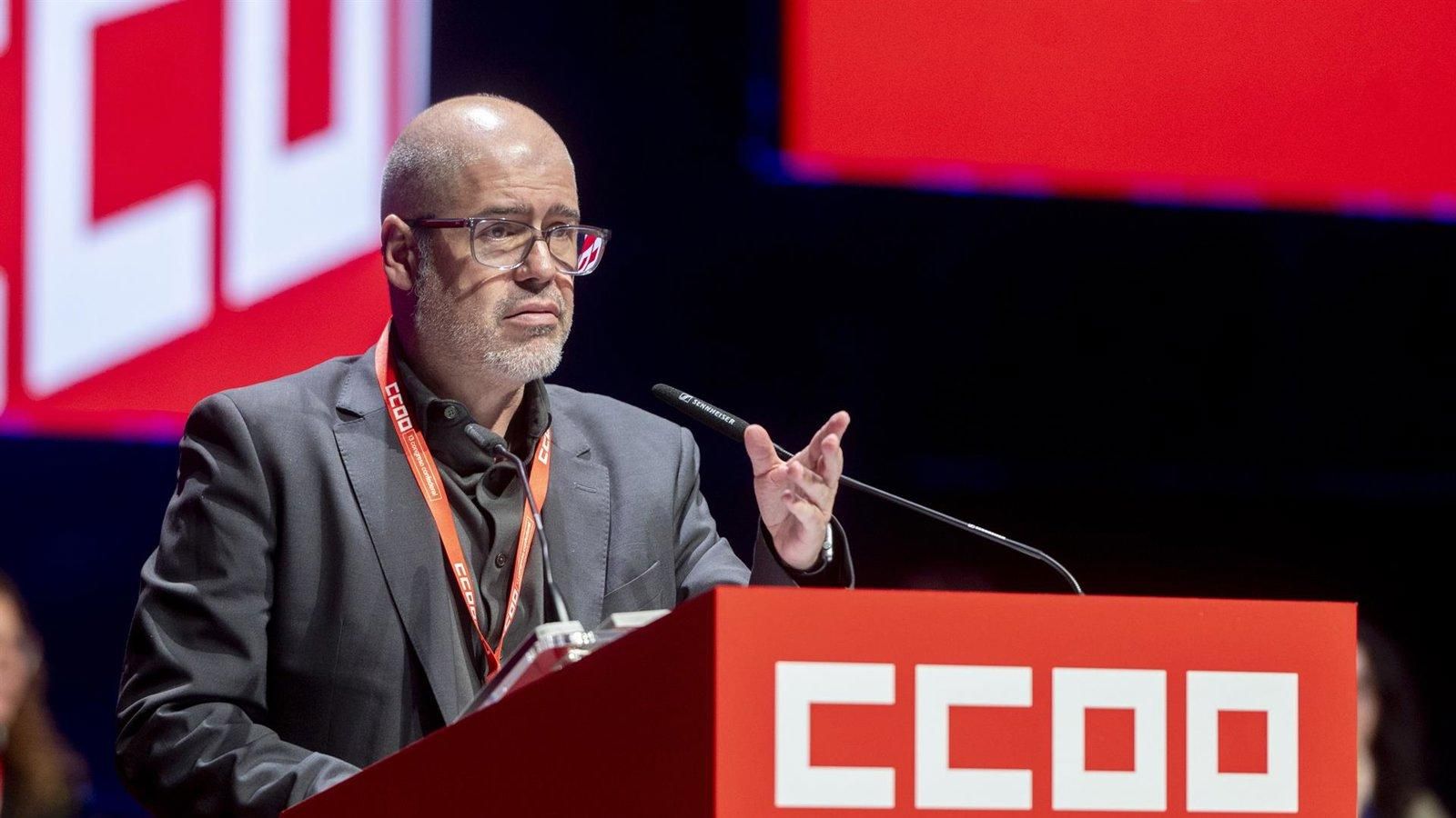 Unai Sordo encara su tercer mandato en CCOO con una firme defensa contra la corrupción