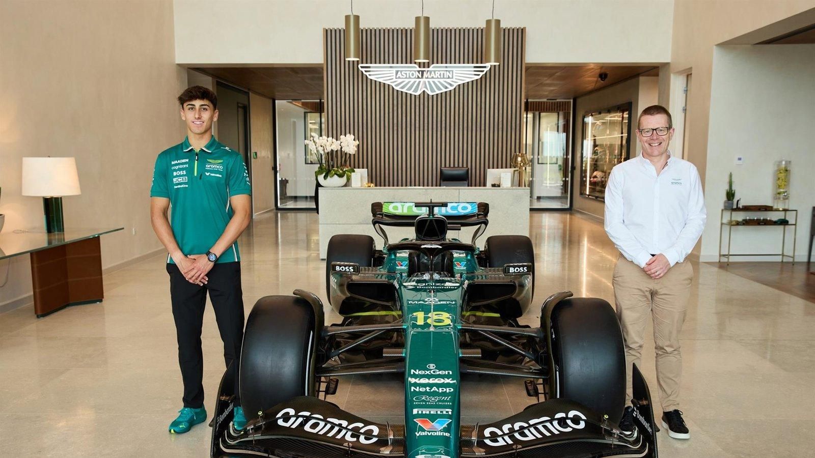 Mari Boya se une a Aston Martin como primer piloto de su academia de jóvenes talentos