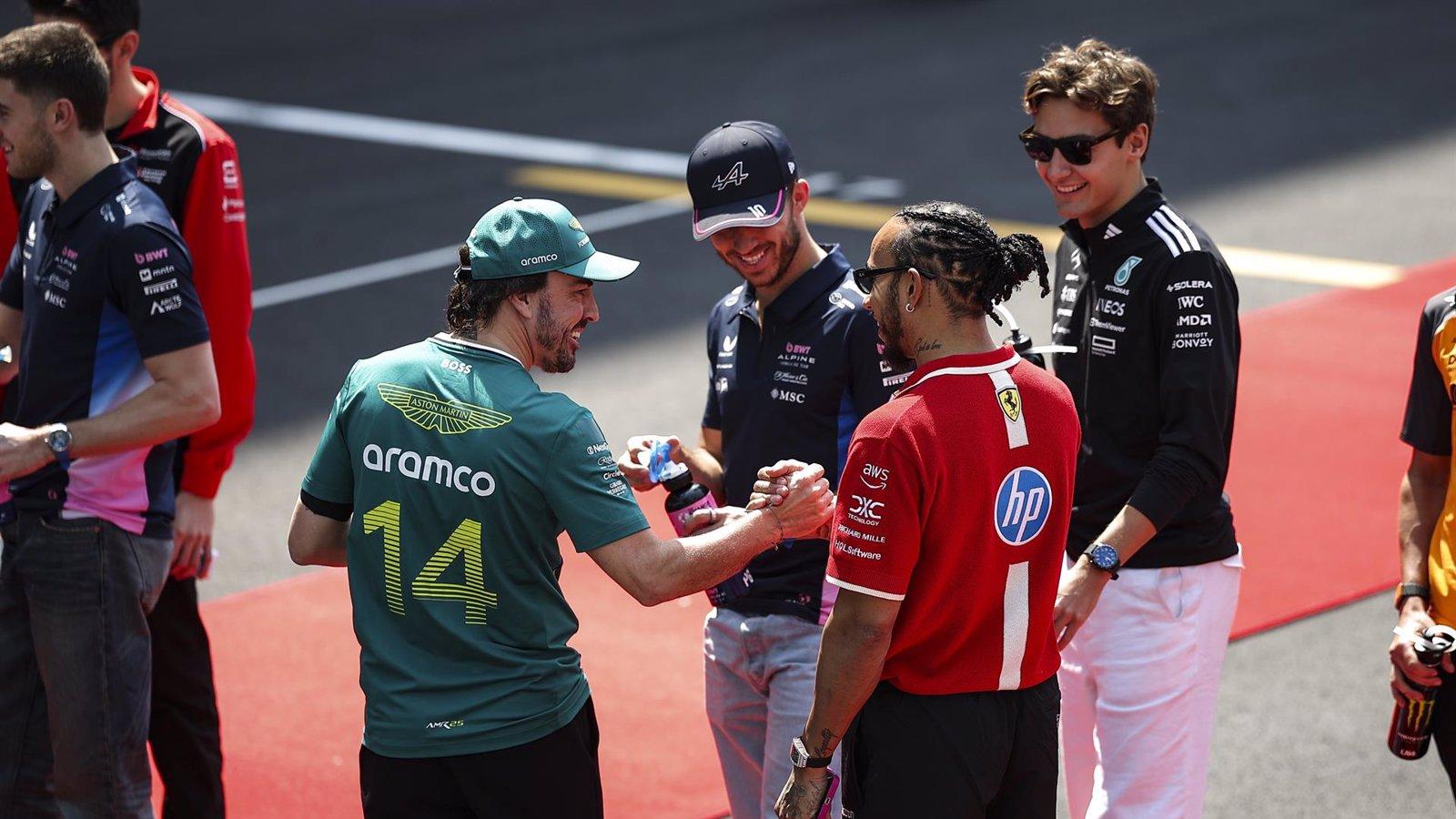 Hamilton recuerda en Montreal su primera victoria en F1 frente a Alonso