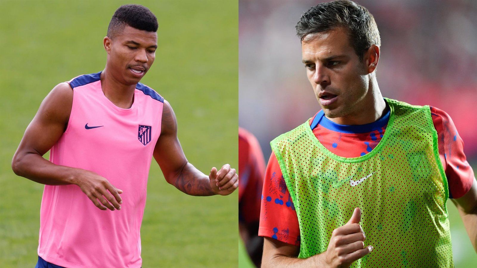 Reinildo Mandava y César Azpilicueta dejan el Atlético de Madrid