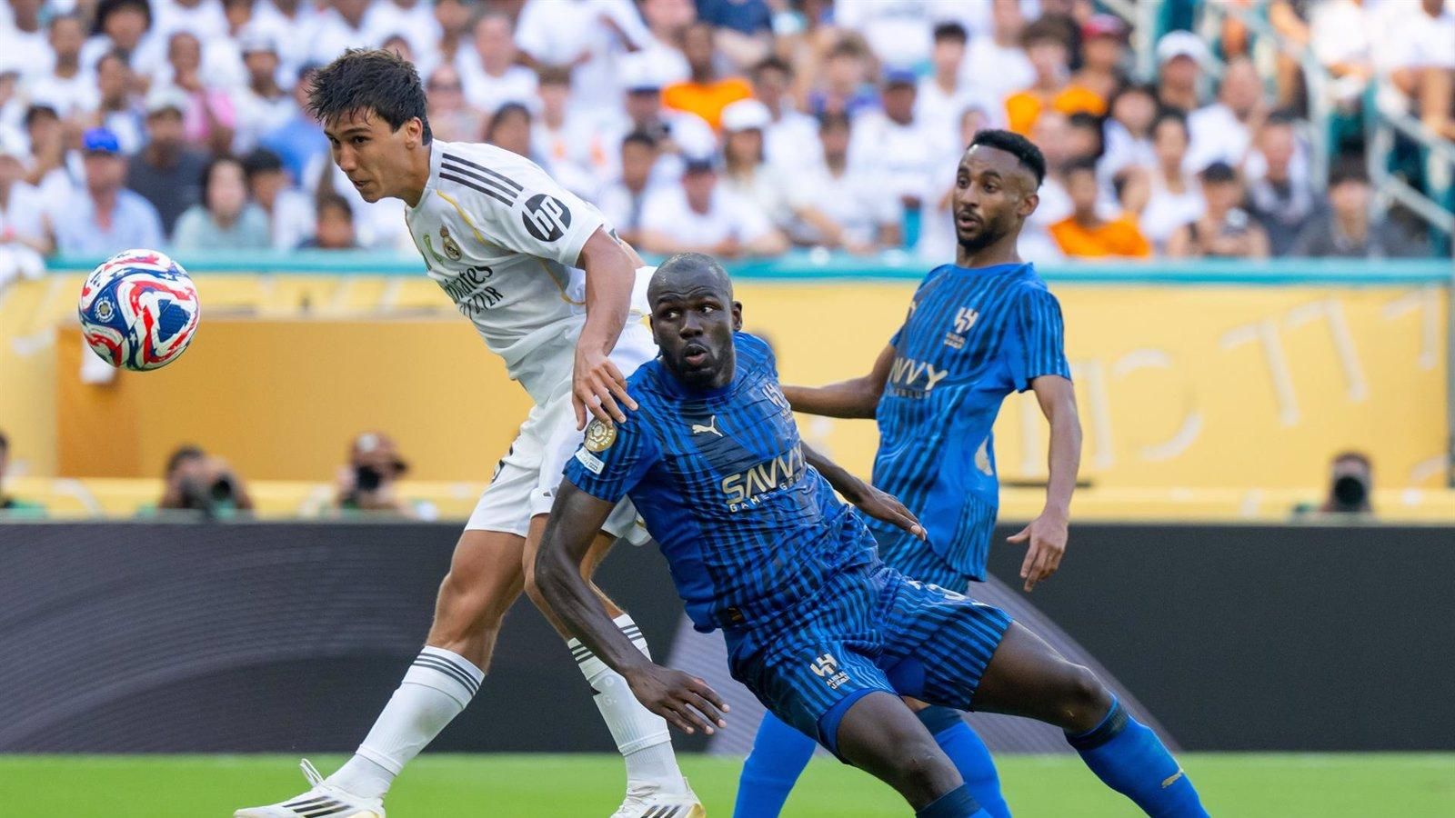 Gonzalo García valora su gol con el Real Madrid pese al empate en el Mundial de Clubes