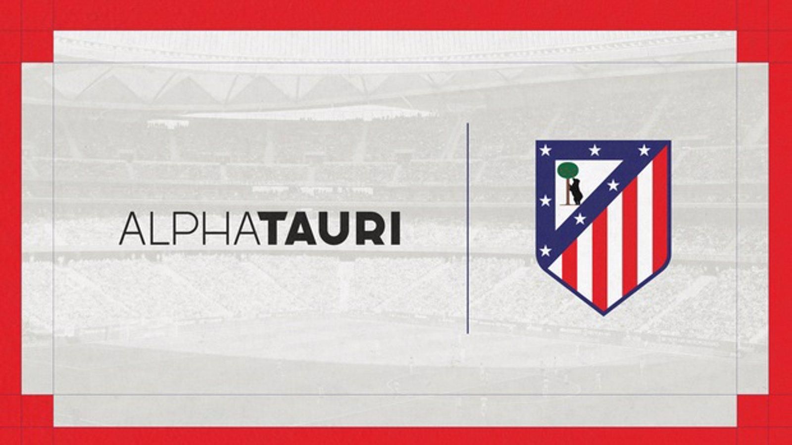 AlphaTauri vestirá al Atlético de Madrid hasta 2027 como nuevo patrocinador