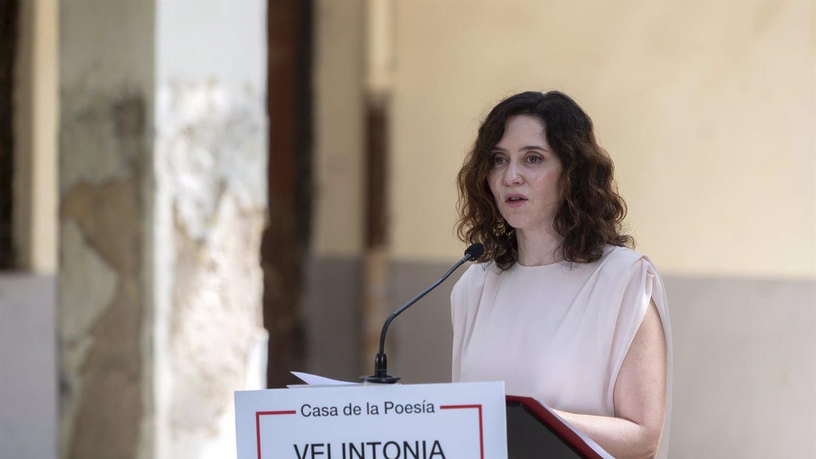 Ayuso denunciará en la Conferencia de Presidentes el “desmantelamiento del Estado de Derecho”