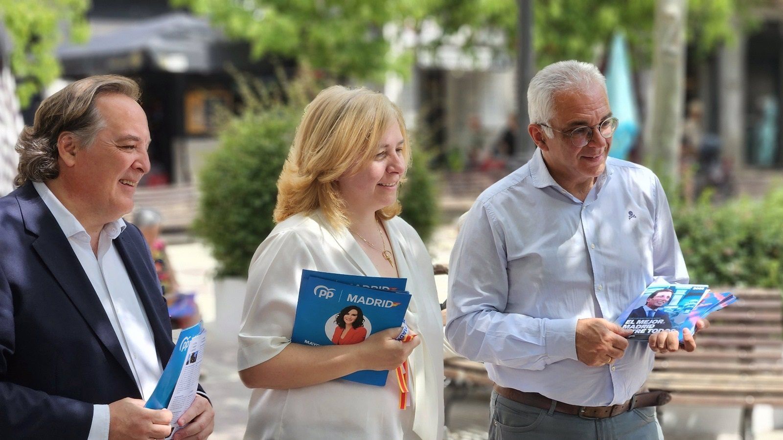 Inma Sanz reivindica la transformación de Madrid con obras, ahorro fiscal e inversión social