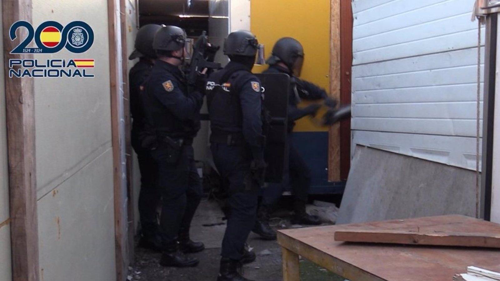 Desmantelada una red de narcotráfico en la Cañada Real dirigida por 'El Bola'