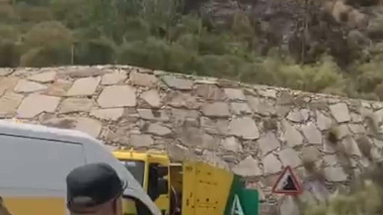 Un vecino de Madrid arrestado por incendio forestal en Campillo de Arenas, Jaén