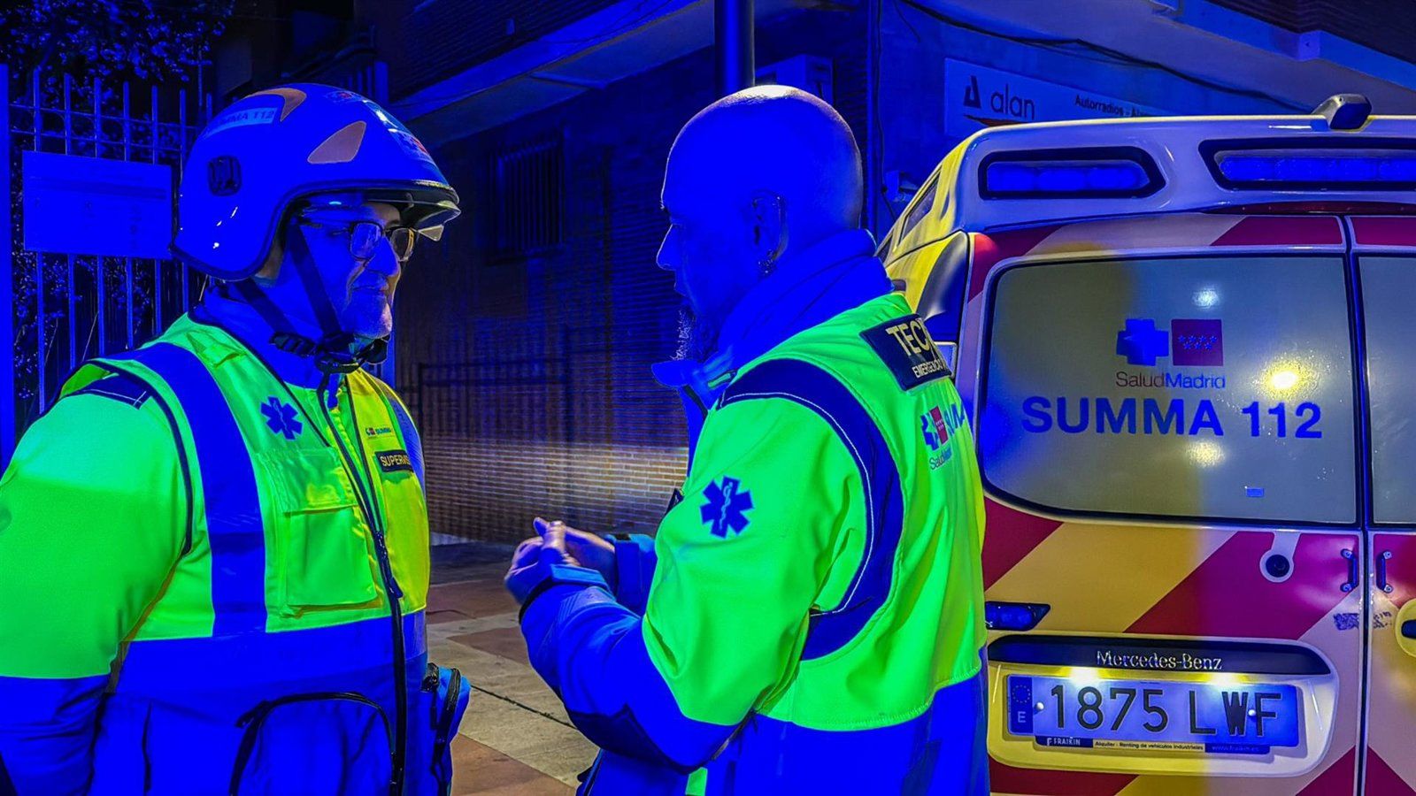 Un camionero grave tras volcar en la A-2 a la altura de Torrejón de Ardoz