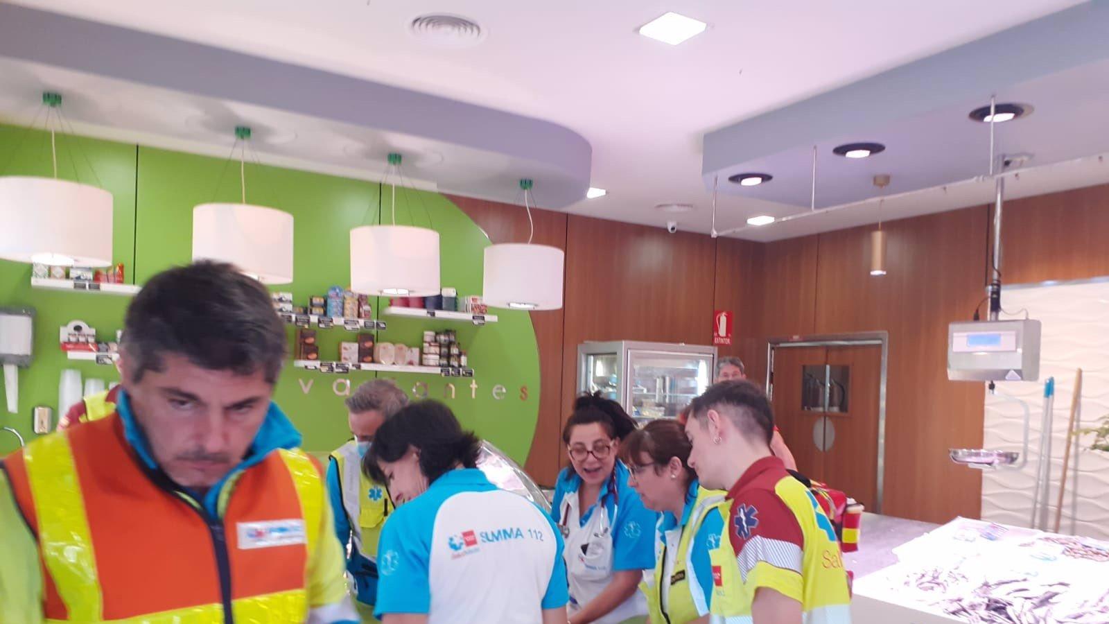 Una cadena de supervivencia salva a un hombre en parada cardíaca en Getafe