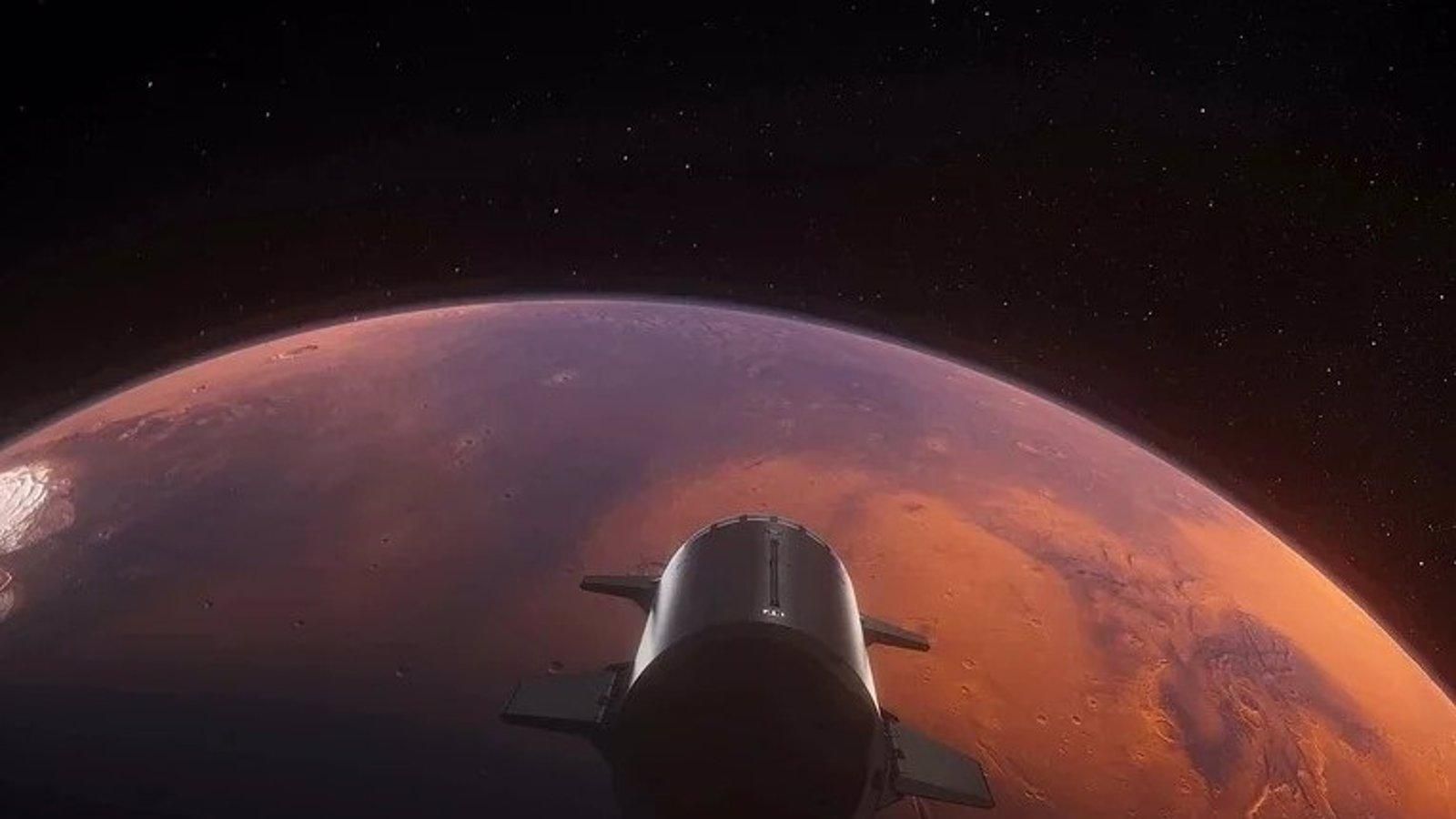 La Starship de SpaceX podría alcanzar Marte en 90 días