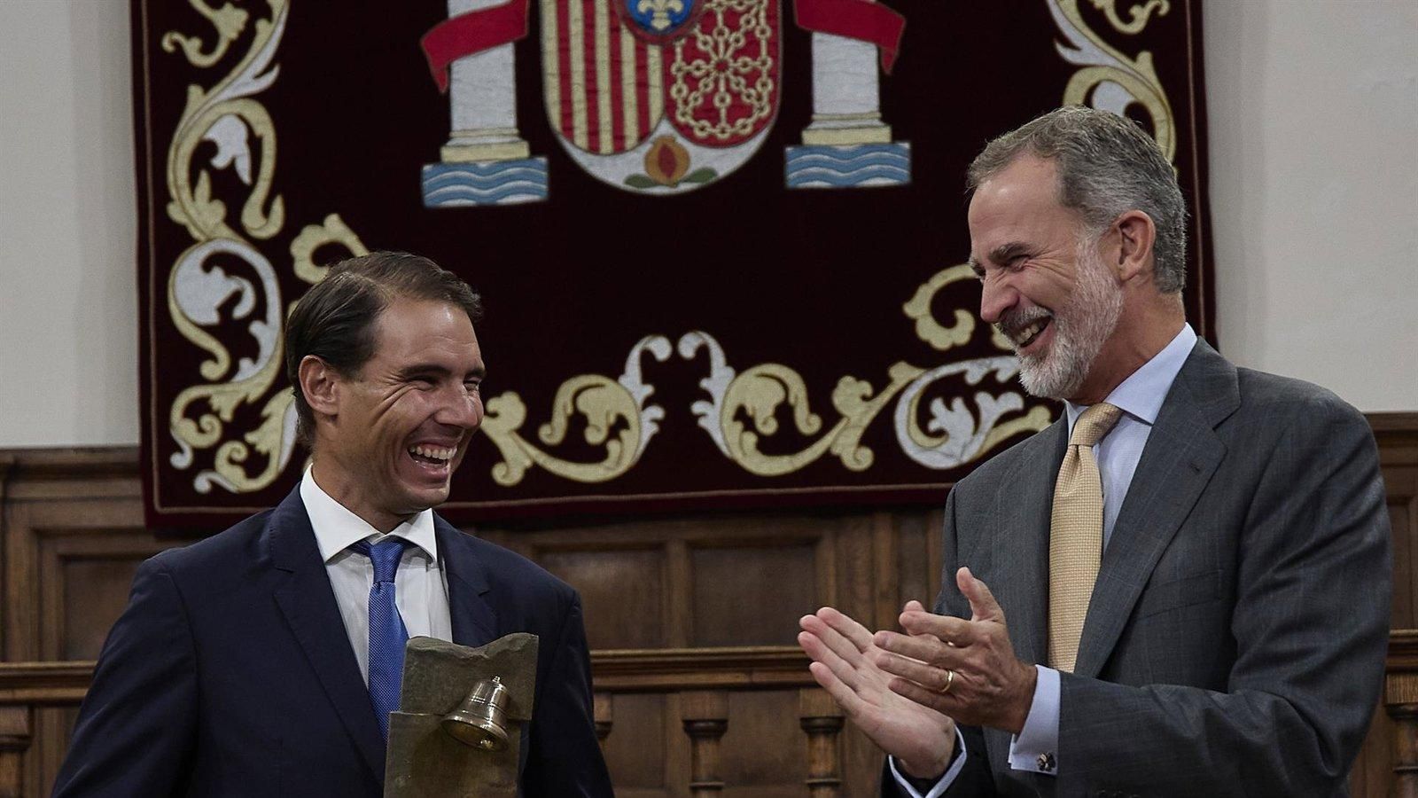 Felipe VI nombra marqués a Rafa Nadal en el aniversario de su proclamación