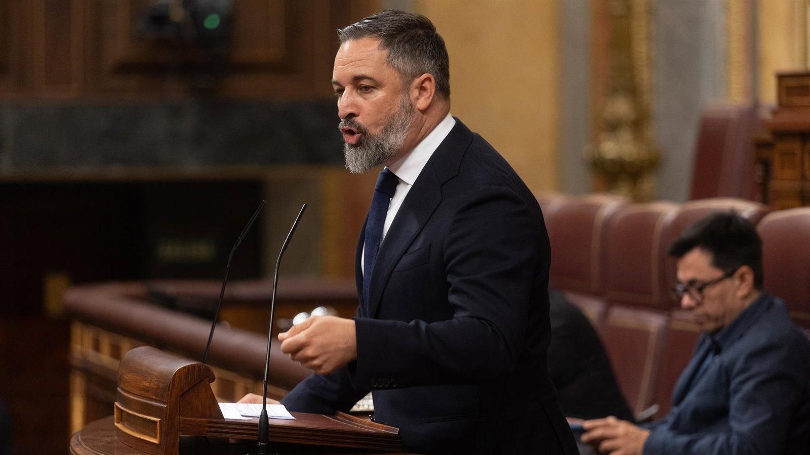 Abascal acusa a PP y PSOE de turnarse en el poder para repartirse la corrupción
