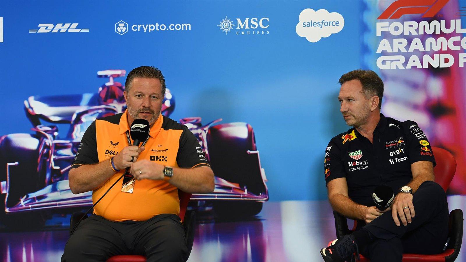 Zak Brown: “No me sorprende la salida de Horner, sí el momento”