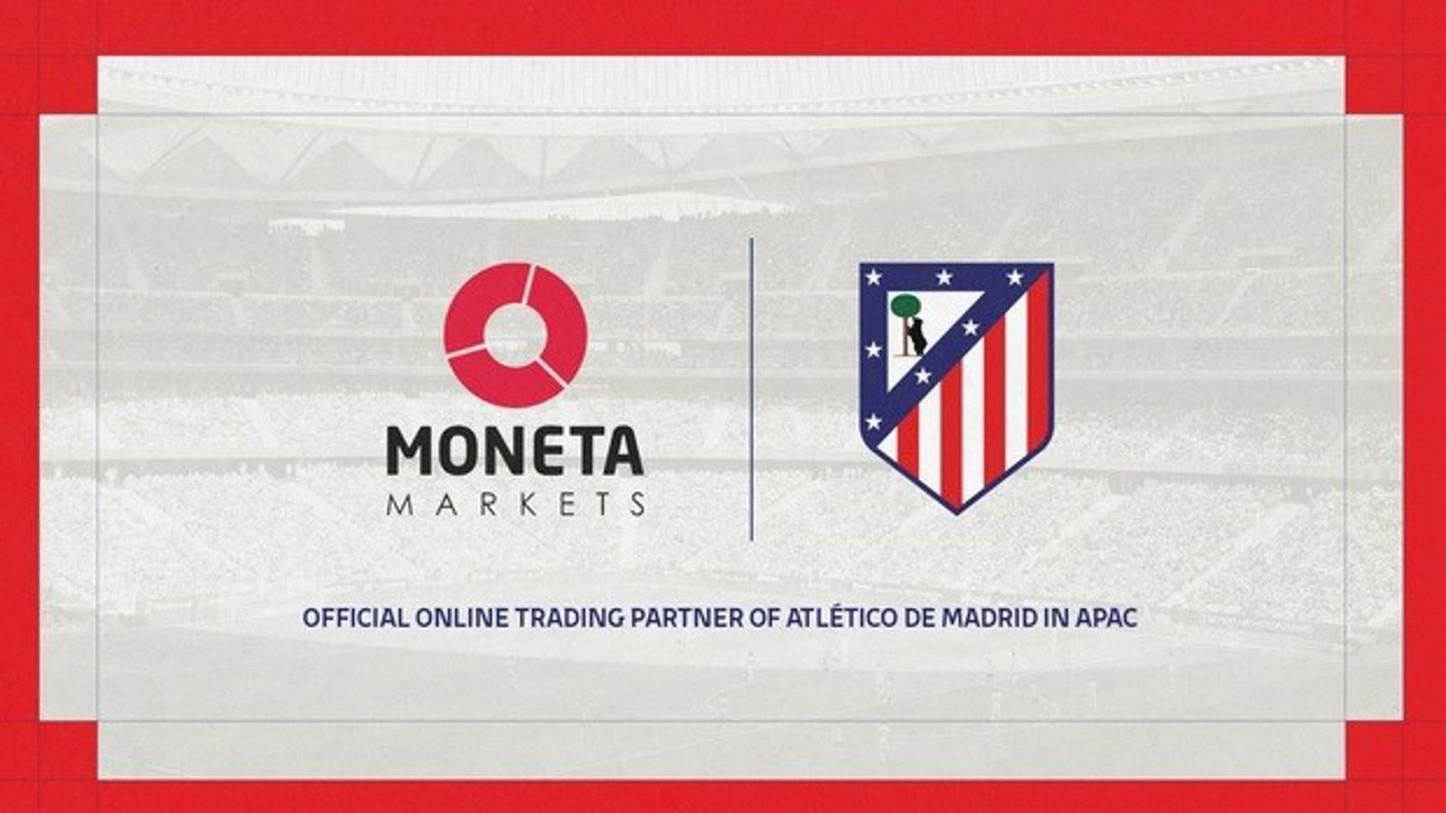 Moneta Markets, nuevo patrocinador del Atlético de Madrid