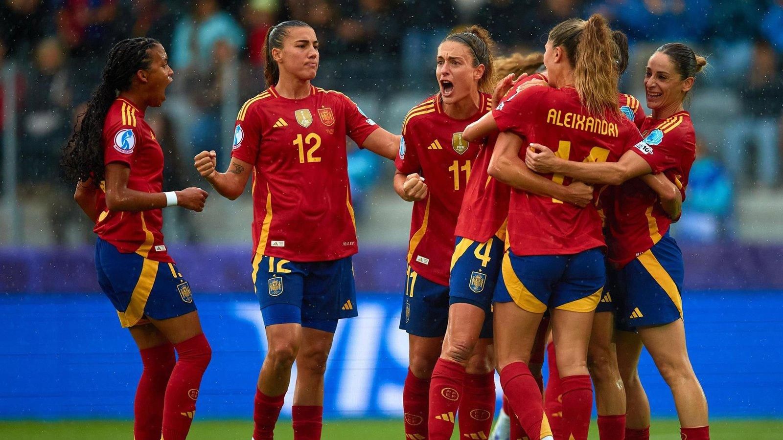 España supera a Bélgica con un contundente 6-2