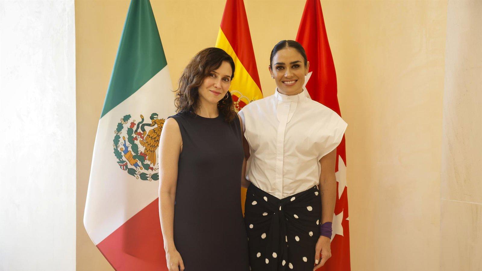 Ayuso recibe a la alcaldesa mexicana de Cuauhtémoc