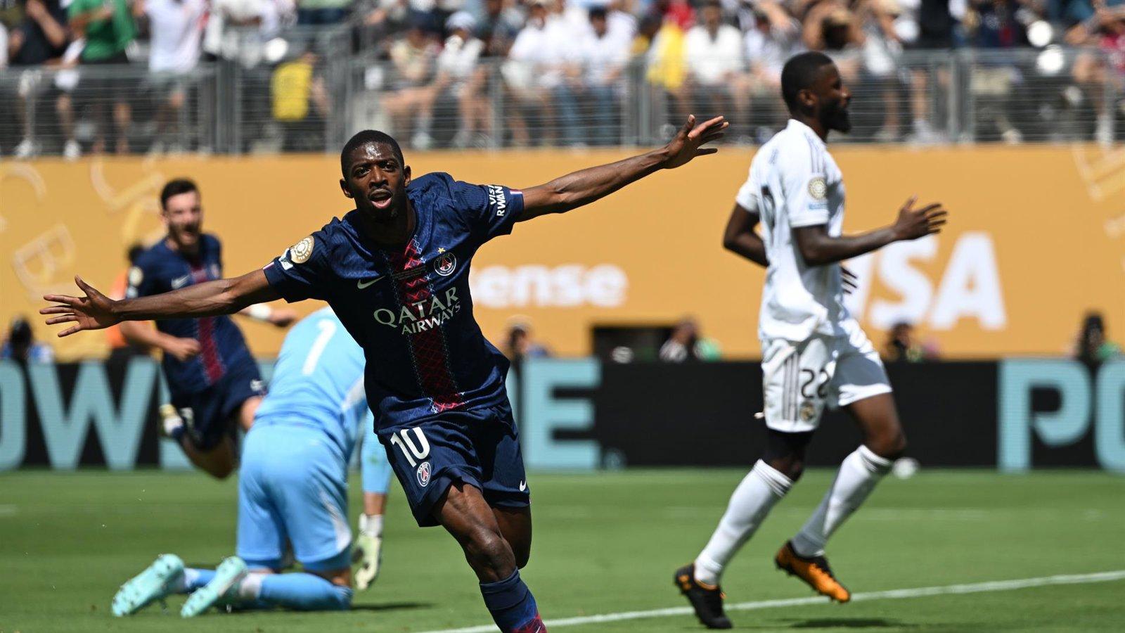 El PSG elimina al Real Madrid con una goleada y jugará la final del Mundial de Clubes