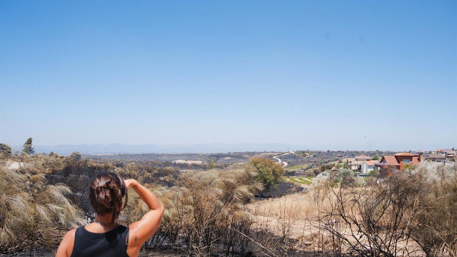El incendio en Méntrida queda controlado tras arrasar más de 3.200 hectáreas